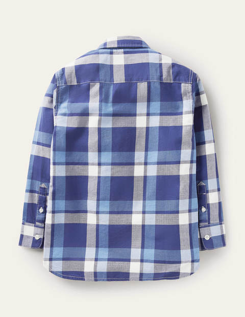 Casual Twill Shirt - College Navy/Blue Casual Twill Shirt - College Navy/Blue