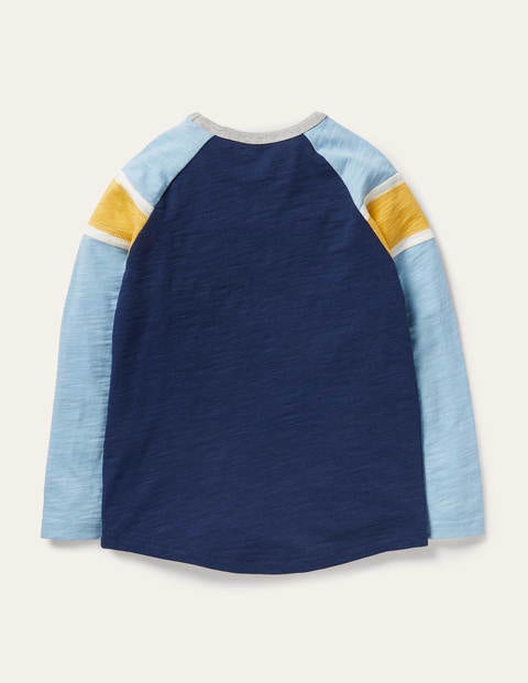 Raglan T-Shirt - Surfboard Blue/Maximillion Raglan T-Shirt - Surfboard Blue/Maximillion