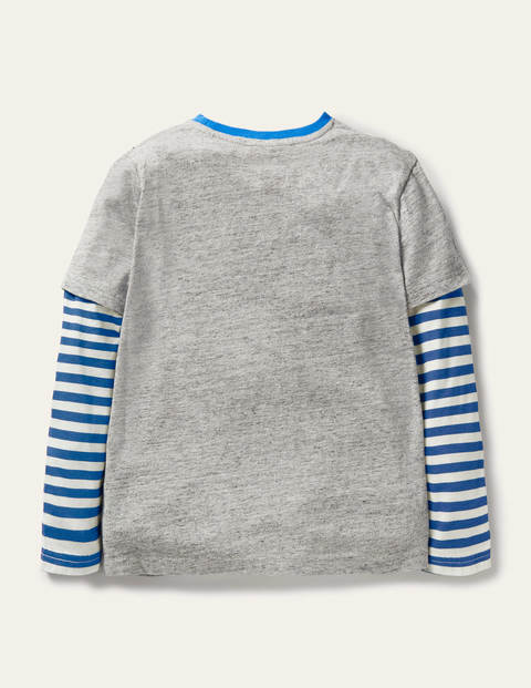 Occupational Appliqué T-shirt - Grey Marl Artist Occupational Appliqué T-shirt - Grey Marl Artist