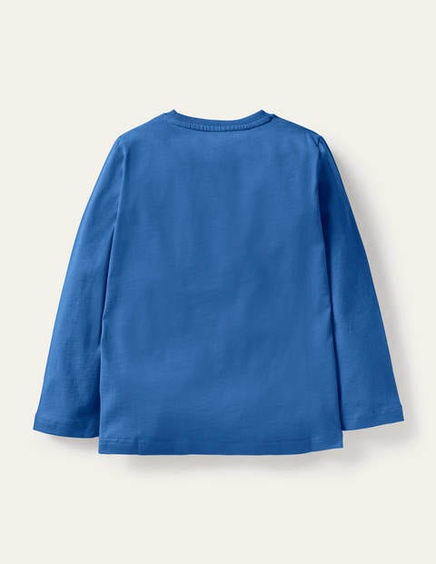 Glow Adventure Scene T-shirt - Elizabethan Blue Police Sprout Glow Adventure Scene T-shirt - Elizabethan Blue Police Sprout