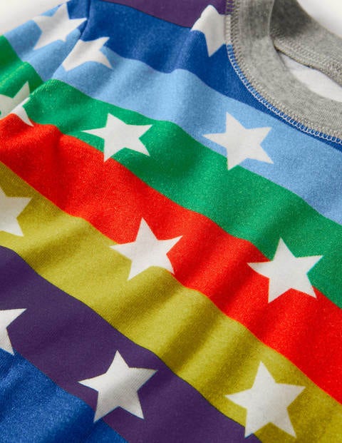 Snug Glow-in-the-dark Pyjamas - Rainbow Glowing Stars Snug Glow-in-the-dark Pyjamas - Rainbow Glowing Stars
