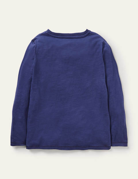 Supersoft Long-sleeved T-shirt - College Navy Marl Supersoft Long-sleeved T-shirt - College Navy Marl