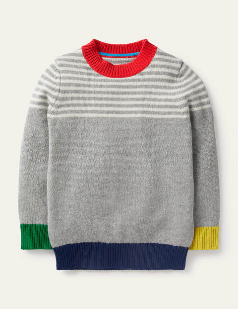 Colourblock Crew Sweater
