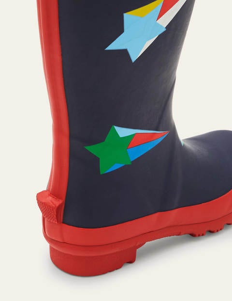 Wellies - College Navy Stars Wellies - College Navy Stars
