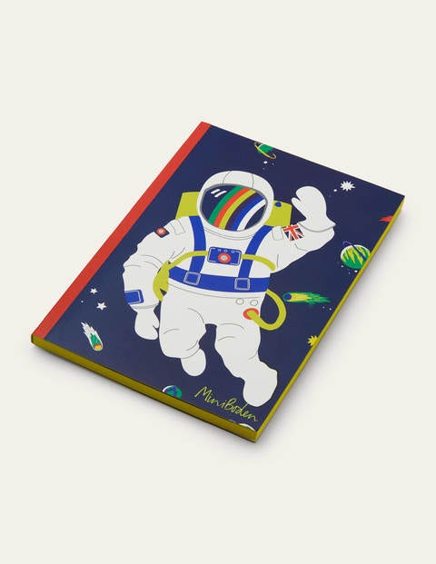 Originelles Notizbuch - Schuluniform-Navy, Astronaut Originelles Notizbuch - Schuluniform-Navy, Astronaut
