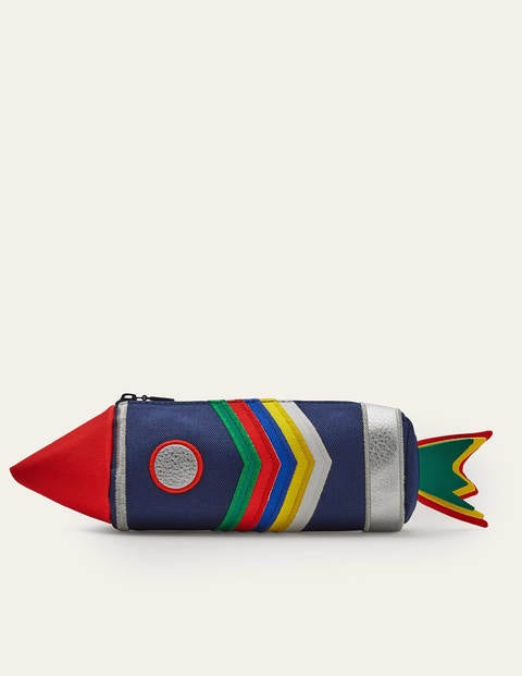 Novelty Pencil Case - Multi Rocket Novelty Pencil Case - Multi Rocket