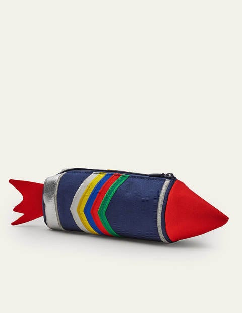 Novelty Pencil Case - Multi Rocket Novelty Pencil Case - Multi Rocket