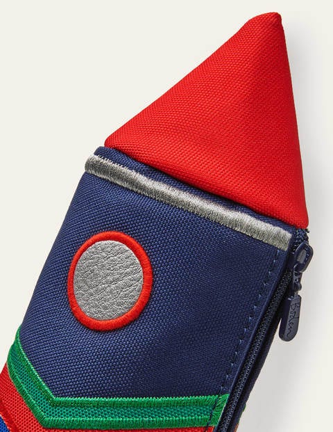 Novelty Pencil Case - Multi Rocket Novelty Pencil Case - Multi Rocket