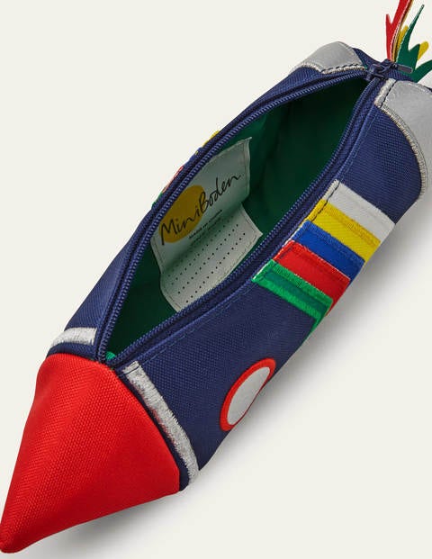 Novelty Pencil Case - Multi Rocket Novelty Pencil Case - Multi Rocket