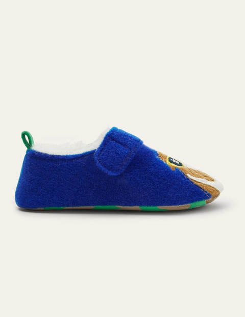 Felt Guinea Pig Slippers - Brilliant Blue