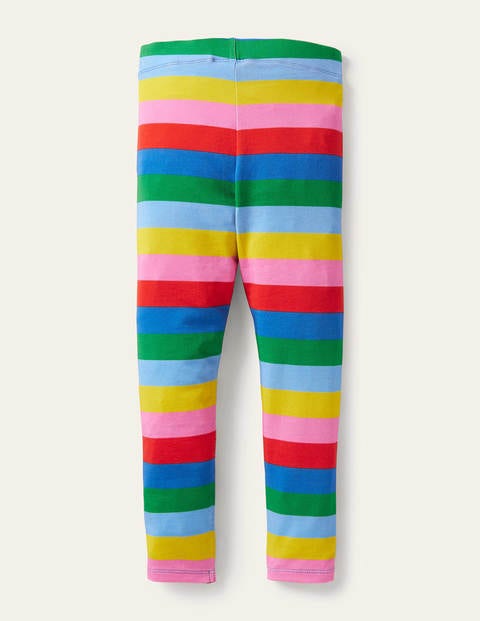 Fun Leggings - Multi Rainbow Stripe Fun Leggings - Multi Rainbow Stripe
