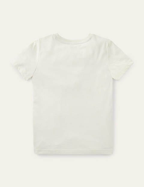 Graphic Layers T-shirt - Ivory Under-the-sea Graphic Layers T-shirt - Ivory Under-the-sea
