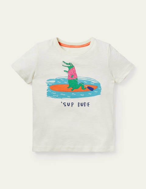 Graphic T-shirt - Ivory Sup Dude Graphic T-shirt - Ivory Sup Dude
