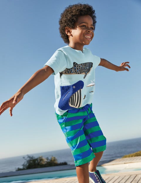 Jersey Baggies - Brilliant Blue/Sapling Green Jersey Baggies - Brilliant Blue/Sapling Green