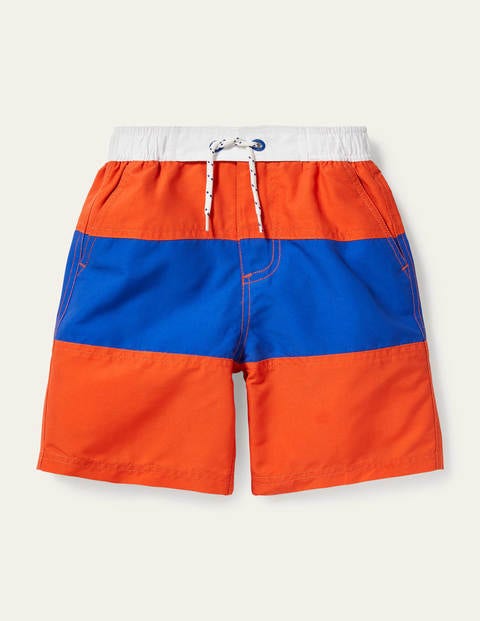 Board Shorts - Satsuma Orange/Brilliant Blue Board Shorts - Satsuma Orange/Brilliant Blue