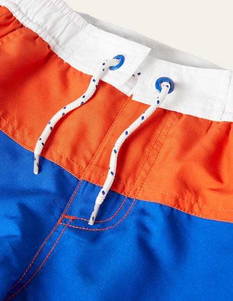 Board Shorts - Satsuma Orange/Brilliant Blue Board Shorts - Satsuma Orange/Brilliant Blue