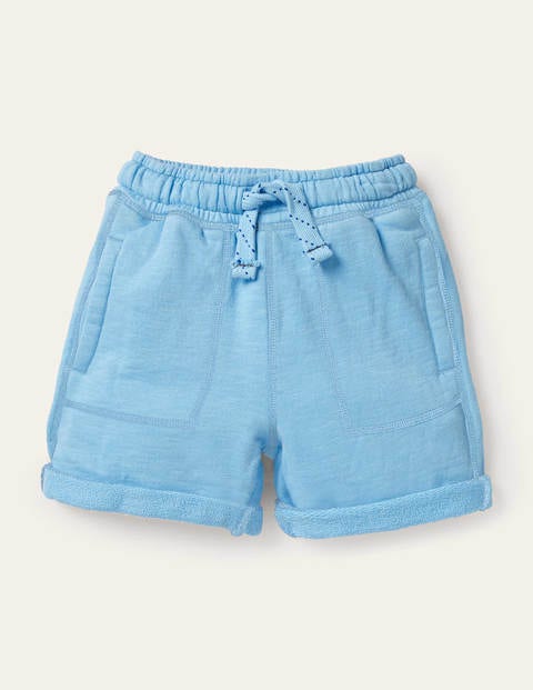 Garment-dyed Sweatshorts - Surfboard Blue Garment-dyed Sweatshorts - Surfboard Blue