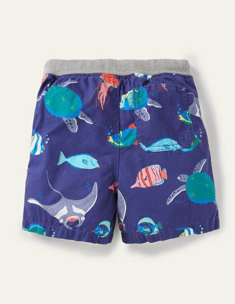 Short de vacances - Motif sous-marin bleu universitaire Short de vacances - Motif sous-marin bleu universitaire