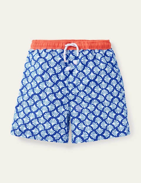 Swim Trunks - Electric Blue Coral Swim Trunks - Electric Blue Coral