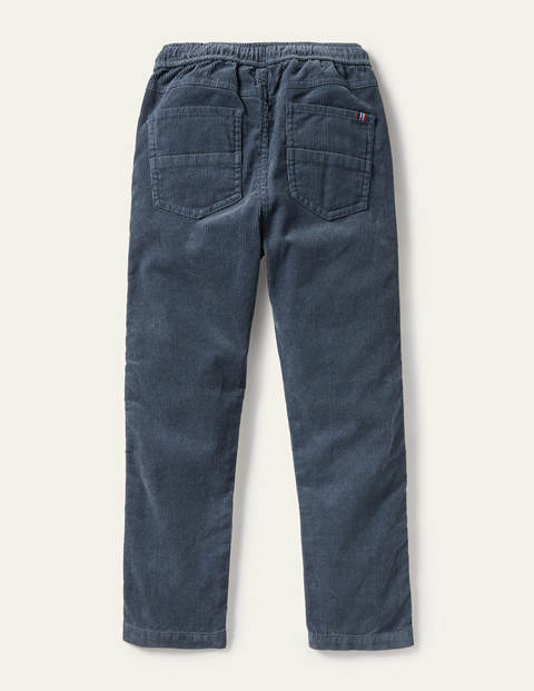 Lässige schmale Hose zum Hineinschlüpfen - Pflastersteingrau, Cord Lässige schmale Hose zum Hineinschlüpfen - Pflastersteingrau, Cord