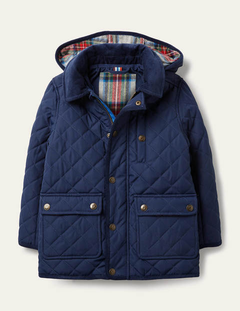 Cosy Heritage Quilted Jacket - College Navy Cosy Heritage Quilted Jacket - College Navy