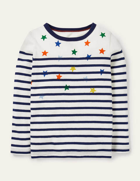Supersoft Long-sleeved T-shirt - College Navy Marl Supersoft Long-sleeved T-shirt - College Navy Marl