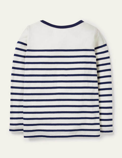 Supersoft Long-sleeved T-shirt - College Navy Marl Supersoft Long-sleeved T-shirt - College Navy Marl