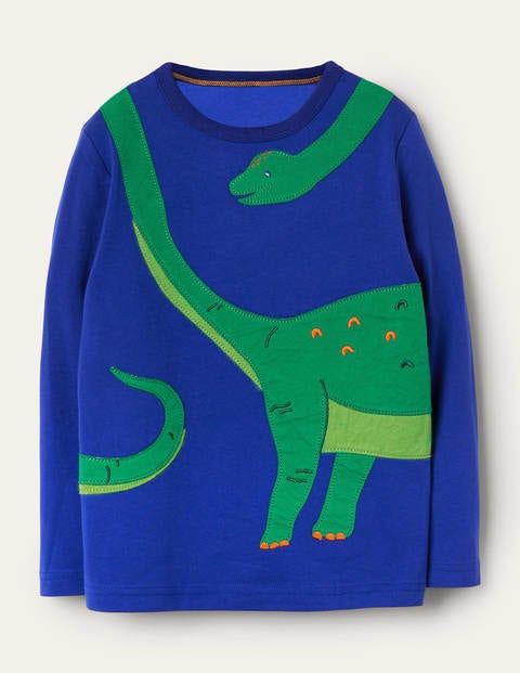 Fun Dinosaur T-shirt - Brilliant Blue Dino Fun Dinosaur T-shirt - Brilliant Blue Dino