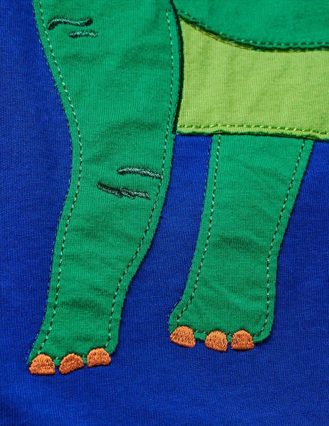 Fun Dinosaur T-shirt - Brilliant Blue Dino Fun Dinosaur T-shirt - Brilliant Blue Dino