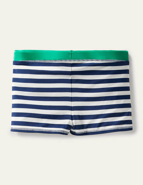 Swim Trunks - Deep Sea Blue/White Swim Trunks - Deep Sea Blue/White