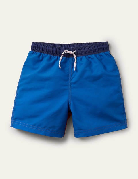 Badeshorts - Elektrisches Blau, Hai Badeshorts - Elektrisches Blau, Hai