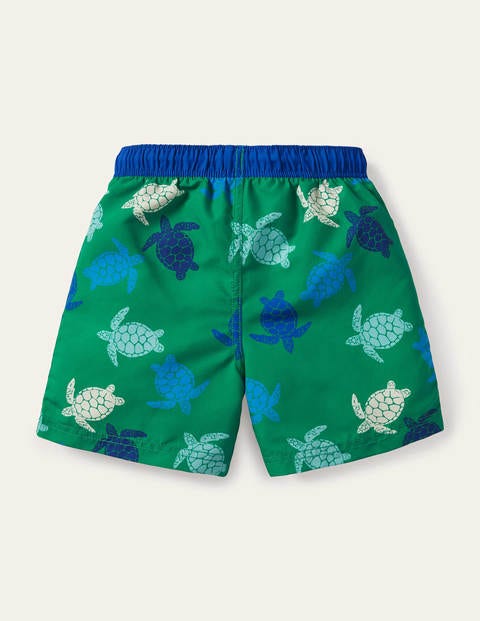 Badeshorts - Baumgrün, Schildkröte Badeshorts - Baumgrün, Schildkröte
