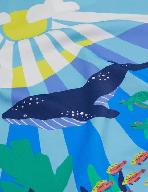 Surf Suit - Bold Blue Reef Scene Surf Suit - Bold Blue Reef Scene