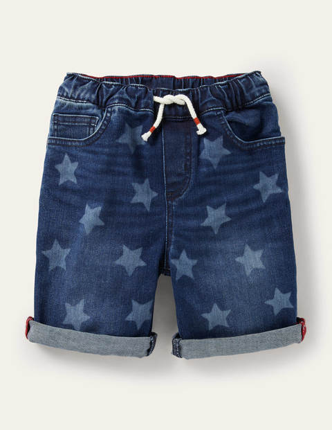 Adventure-flex Pull-on Shorts - Dark Vintage Stars Adventure-flex Pull-on Shorts - Dark Vintage Stars
