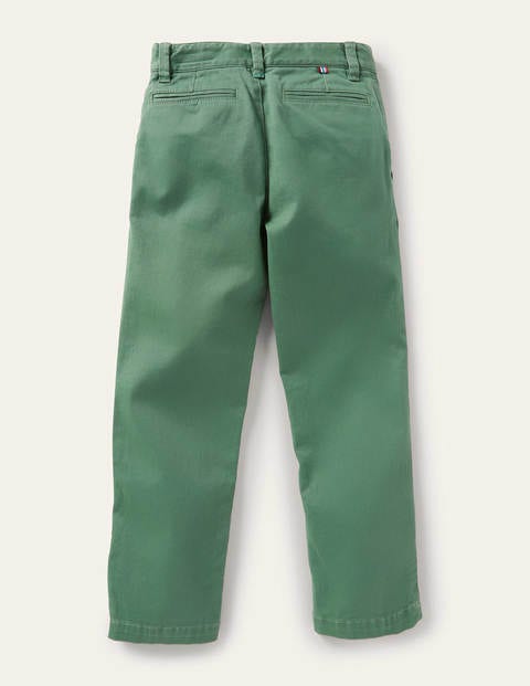 Pantalon chino stretch - Vert romarin