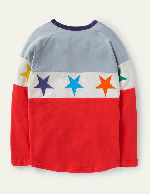 Raglan T-shirt - Strawberry Tart Stars Raglan T-shirt - Strawberry Tart Stars