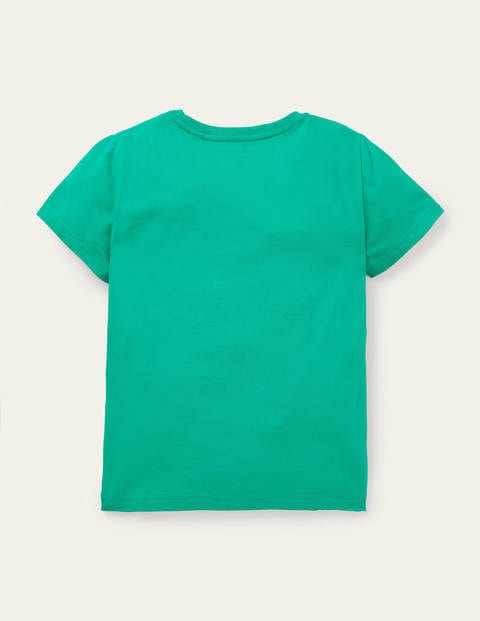 Wild Animal Appliqué T-shirt - Sapling Green Meerkat Wild Animal Appliqué T-shirt - Sapling Green Meerkat