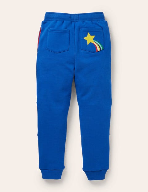 Appliqué Joggers - Brilliant Blue Space Appliqué Joggers - Brilliant Blue Space