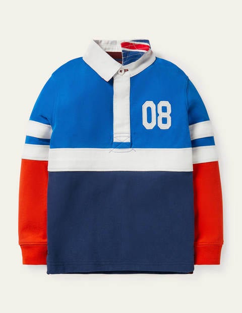 Rugby Shirt - Greek Blue/Ivory Rugby Shirt - Greek Blue/Ivory