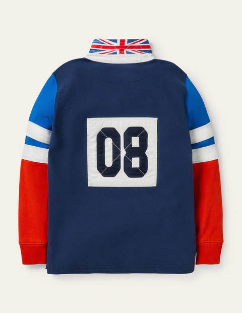 Rugby Shirt - Greek Blue/Ivory Rugby Shirt - Greek Blue/Ivory
