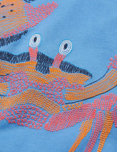 Underwater Superstitch T-shirt - Elizabethan Blue Crab Underwater Superstitch T-shirt - Elizabethan Blue Crab
