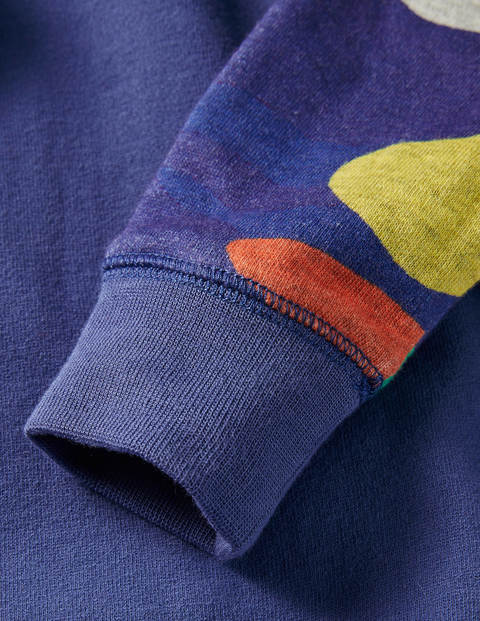 Colourblock Hoodie - Starboard Blue/Multi Camo Colourblock Hoodie - Starboard Blue/Multi Camo