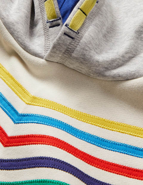 Colourblock Hoodie - College Navy Chevron Colourblock Hoodie - College Navy Chevron