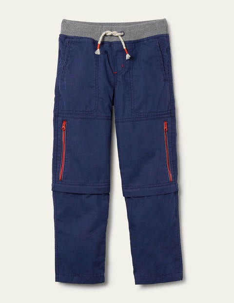 Zip-off Techno Pants - College Navy Zip-off Techno Pants - College Navy