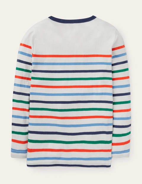 Lustiges Breton-T-Shirt - Bunt, Sterne Lustiges Breton-T-Shirt - Bunt, Sterne
