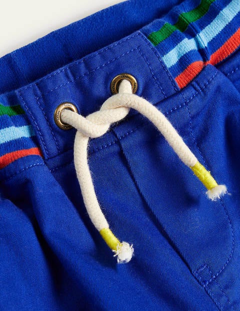 Rib Waist Pull-on Joggers - Brilliant Blue Rib Waist Pull-on Joggers - Brilliant Blue