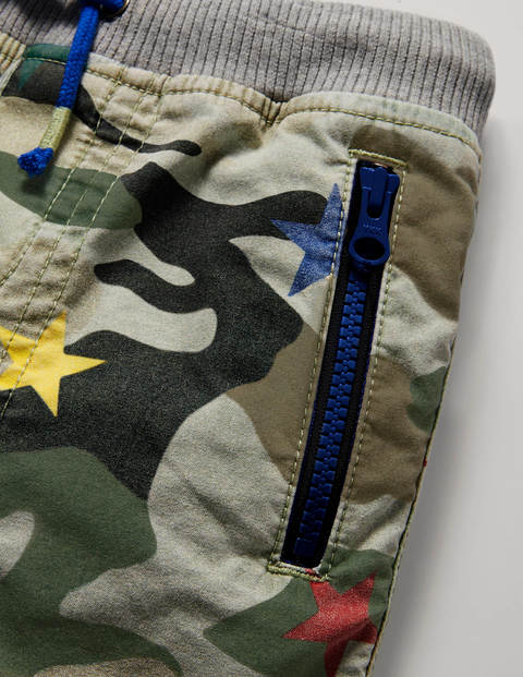 Adventure Shorts - Green Star Camouflage Adventure Shorts - Green Star Camouflage