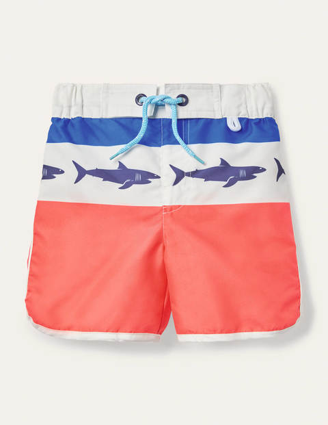 Surf Shorts - Guava Orange Sharks Surf Shorts - Guava Orange Sharks