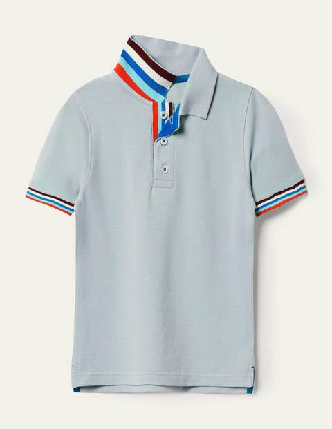 Piqué Polo - Misty Blue Piqué Polo - Misty Blue