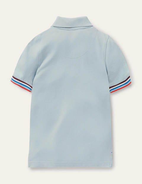 Piqué Polo - Misty Blue Piqué Polo - Misty Blue